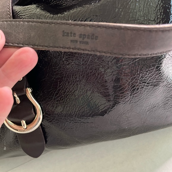 Kate Spade deep burgundy hobo bag GUC - Picture 5 of 16